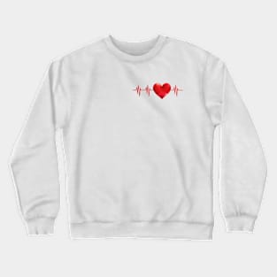 heartbeat Crewneck Sweatshirt